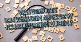 ich küss die augen