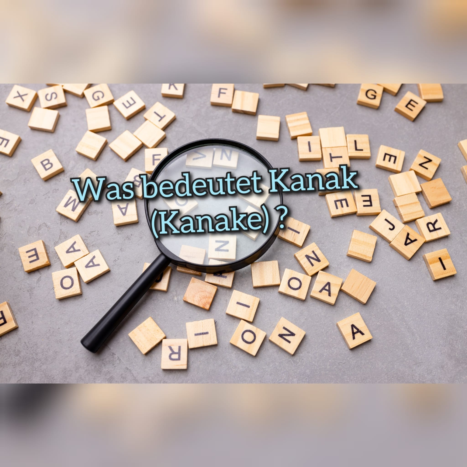Woher Kommt Das Wort Kanake