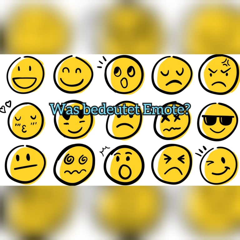 Digitale Gefühle – Was hat es mit Emotes auf sich: Bedeutung ...
