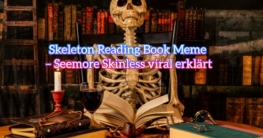 Skeleton Reading Book