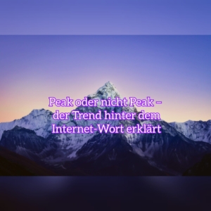 peak